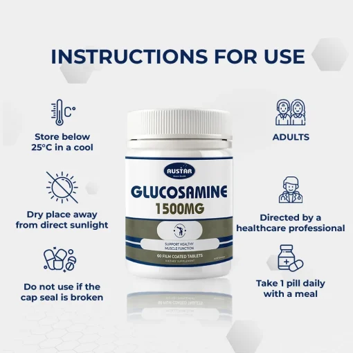 GLUCOSAMINE 1500MG ENG-Austar-pharma