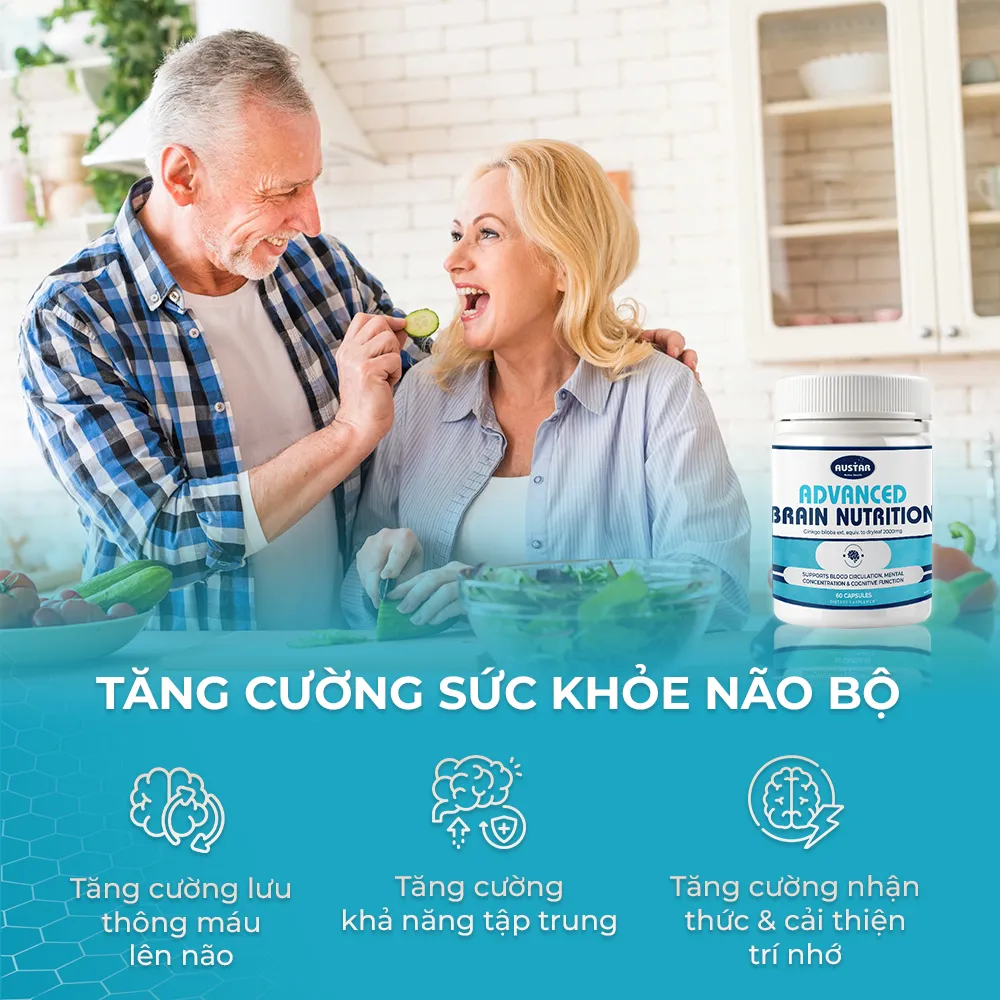 Viên uống bổ não Austar Advanced Brain Nutrition