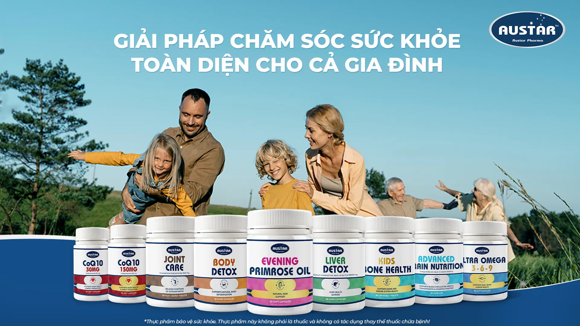 Austar Pharma thương hiệu uy tín đồng hành chăm sóc sức khỏe cho ngày Tết