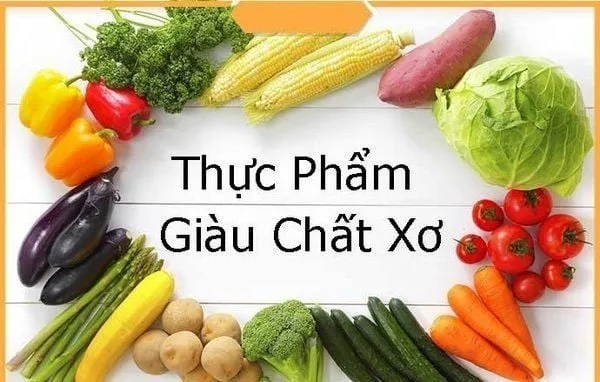 Xây dựng chế độ ăn uống lành mạnh nhiều chất xơ
