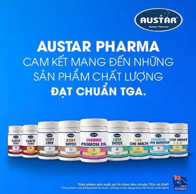 Toàn bộ sản phẩm của Austar Pharma đều đạt chuẩn TGA