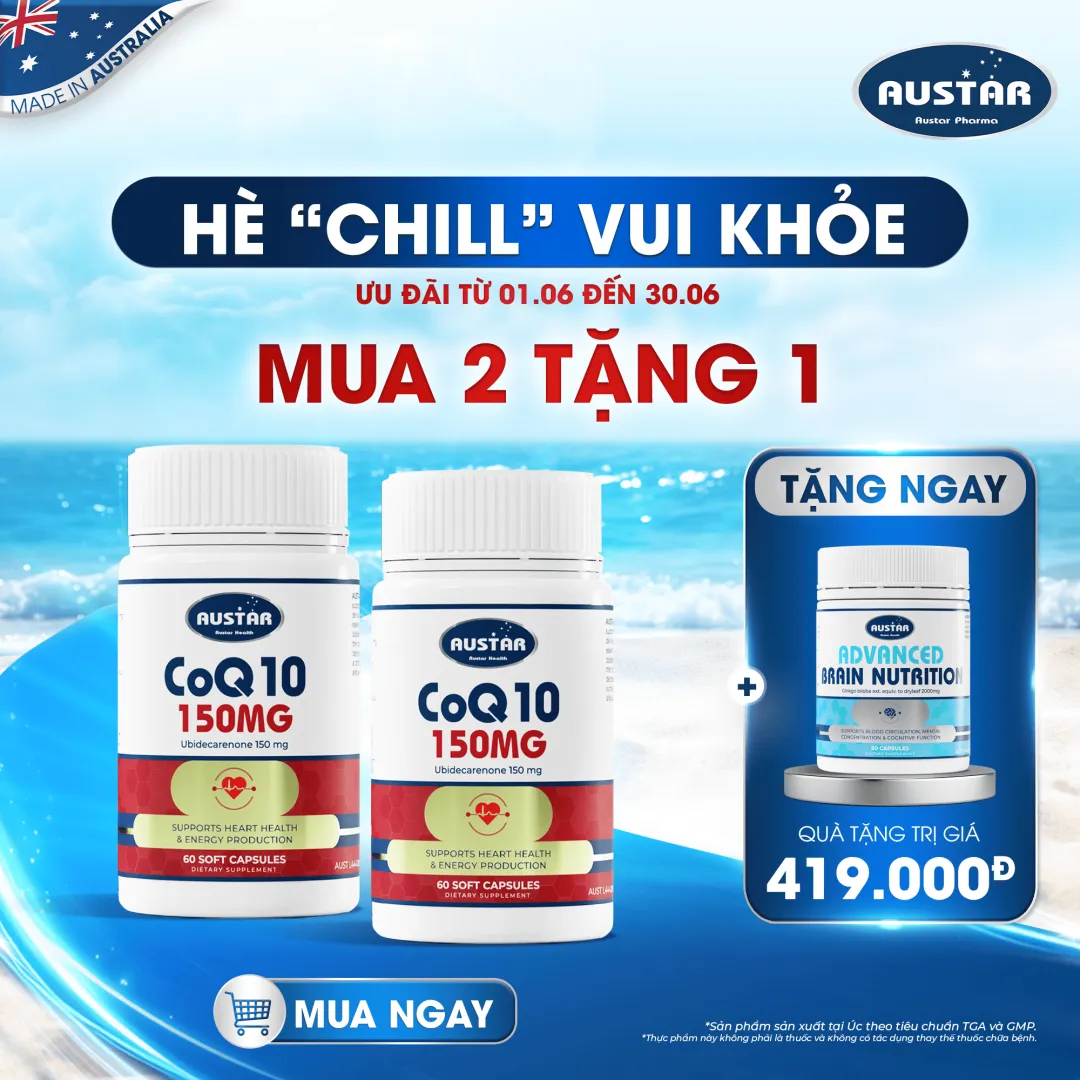 mua 2 tang 1 coq10 150mg-Austar-pharma