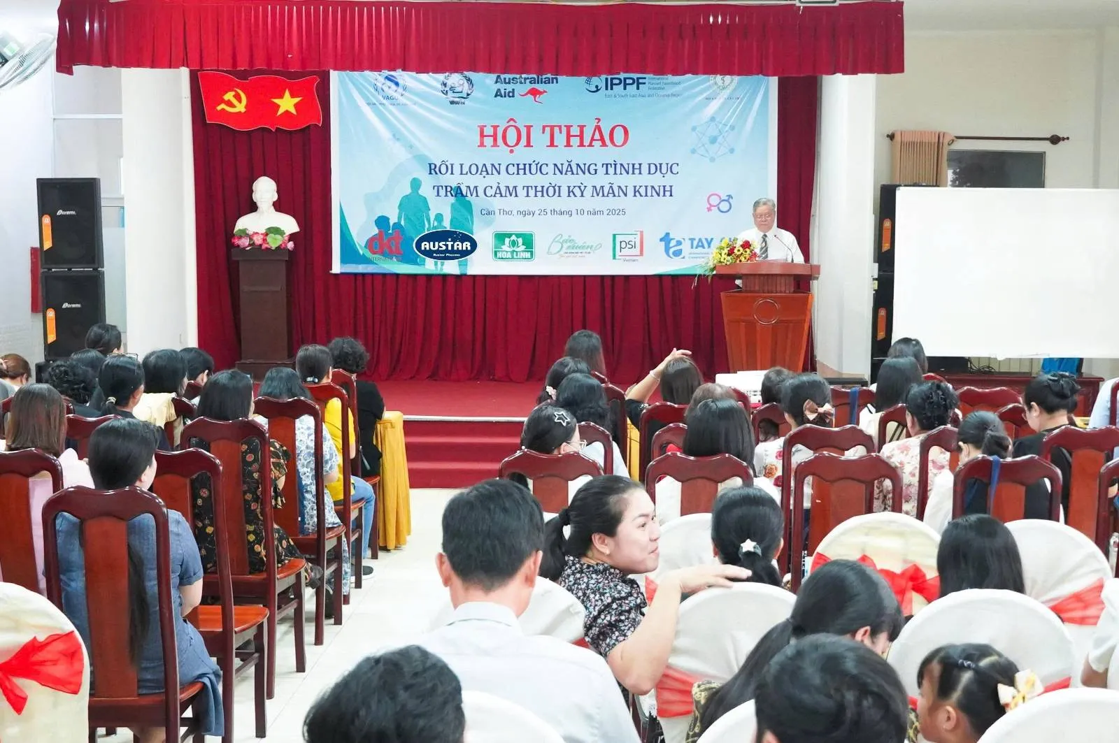 Austar Pharma Việt Nam chúc mừng thành công hội thảo chuyên đề “Giảm ham muốn tình dục – Bệnh trầm cảm thời kỳ mãn kinh” tại TP. Cần Thơ 2 image 2025 10 27 162315-Austar-pharma